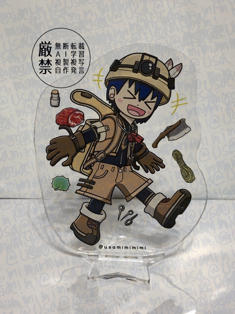 ＾＾　アクリルスタンド（高さ11.6㎝くらい）