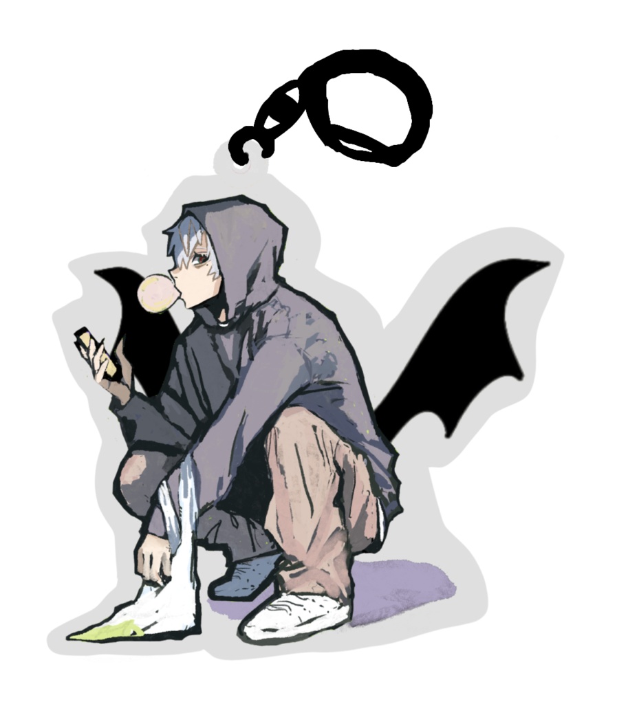 風船ガムアクリルキーホルダー