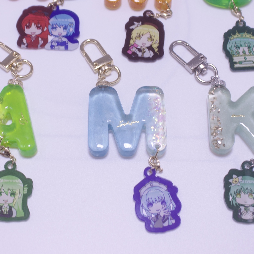 マギアレコード 2wayイニシャルキーホルダー