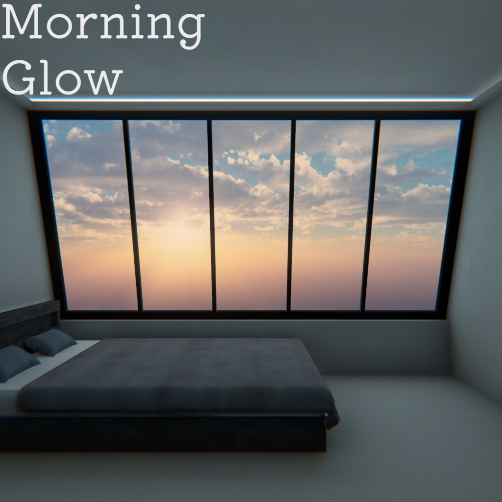 【VRC向けワールド】MorningGlow v0.1