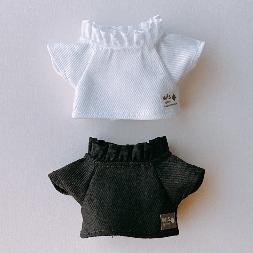 ギャザーハイネックシャツ