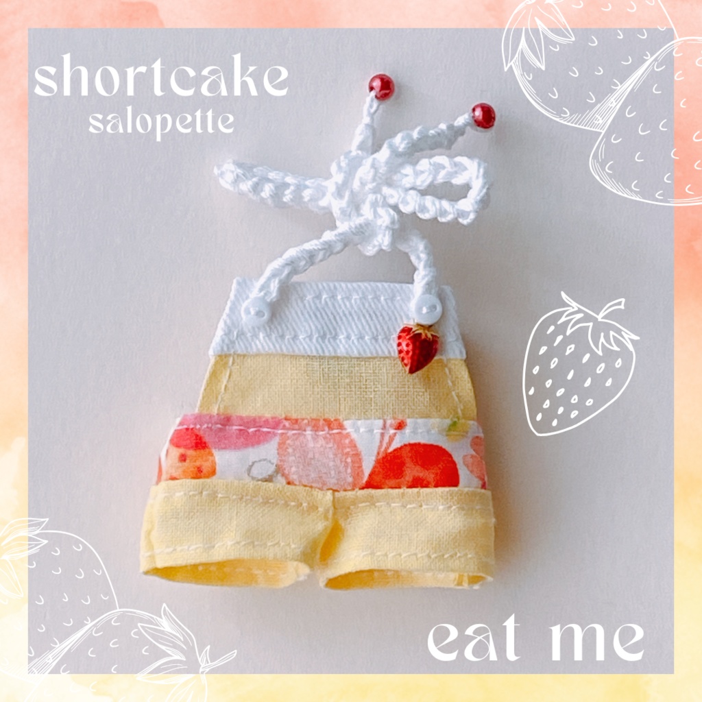 ショートケーキサロペ🍰✨