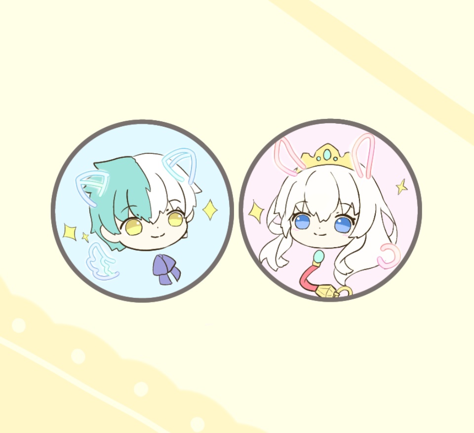 プチ缶バッジセット