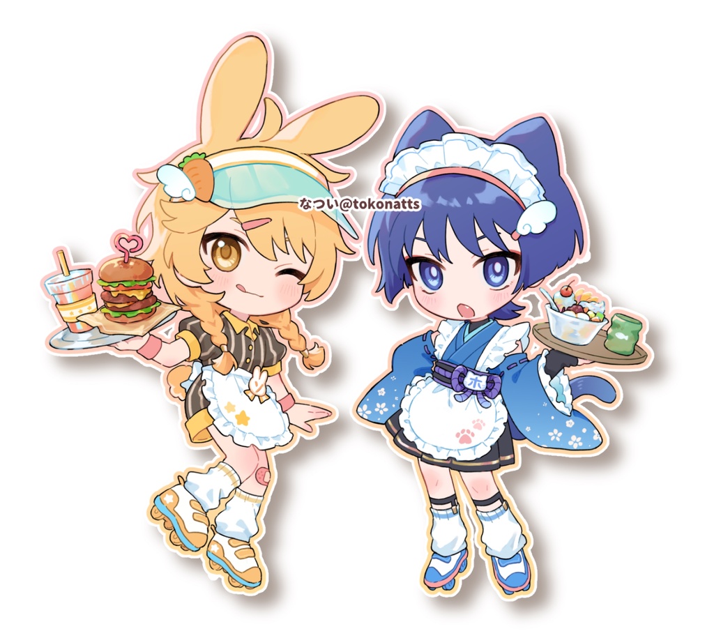 空と放浪者のアクスタセット