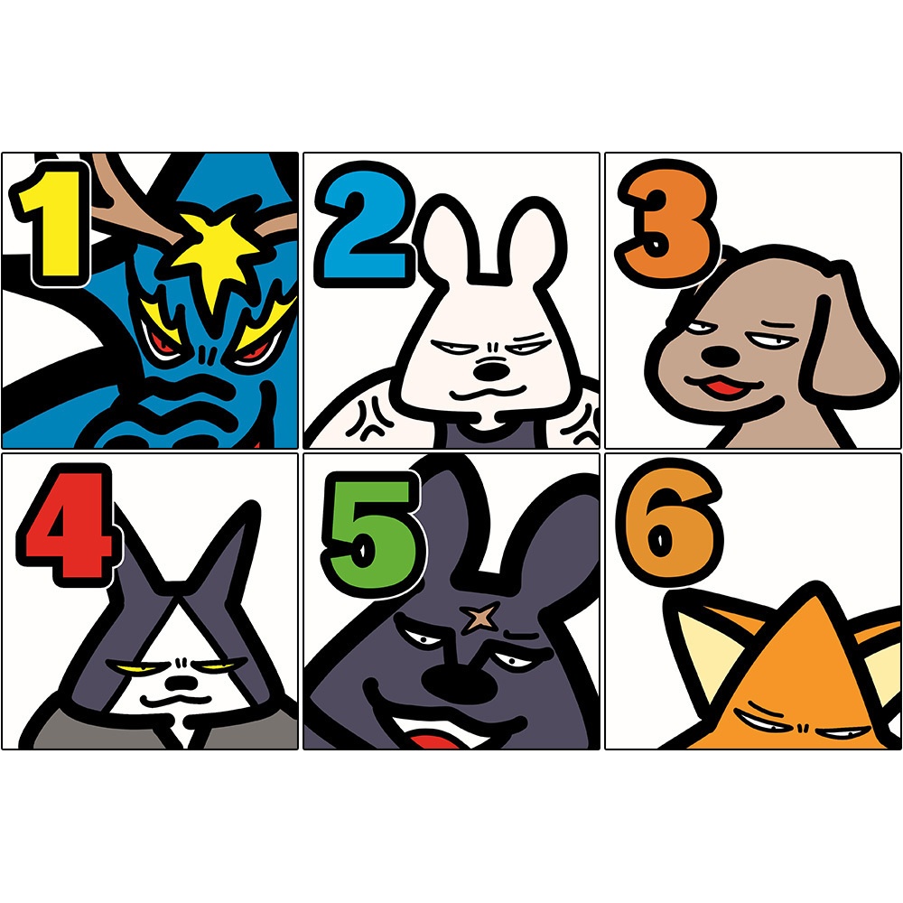 【ダイス】カードゲームうさぎダイスverZOO＆ボルケーノ