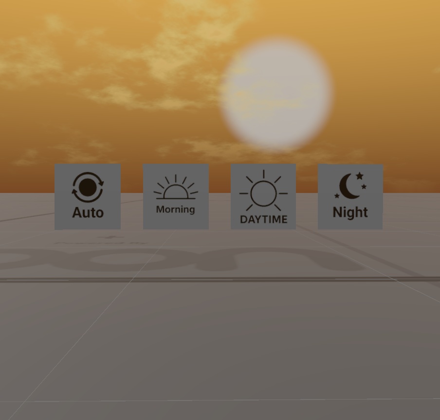 VRChat向け 現実時間を同期! RealTimeSkybox