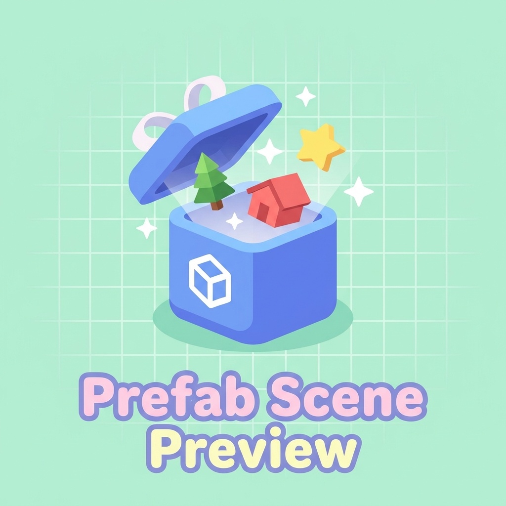 [無料] Prefab Scene Preview(PrefabをSceneビューで見る為のツール)