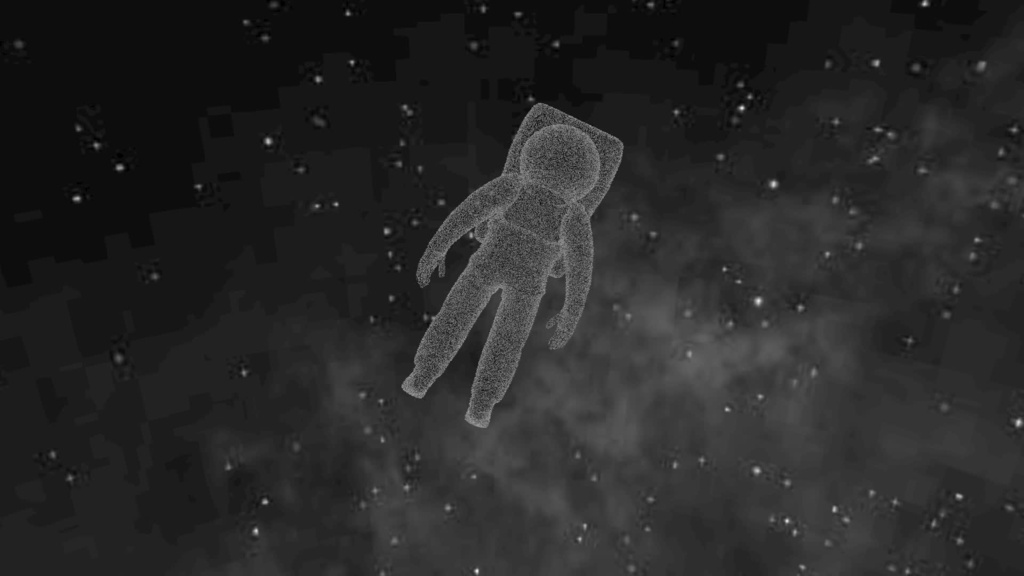 12 astronaut - 映像ループ素材