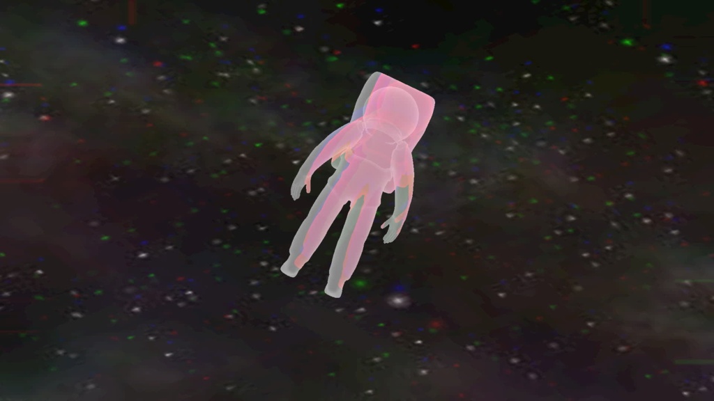 12 astronaut - 映像ループ素材