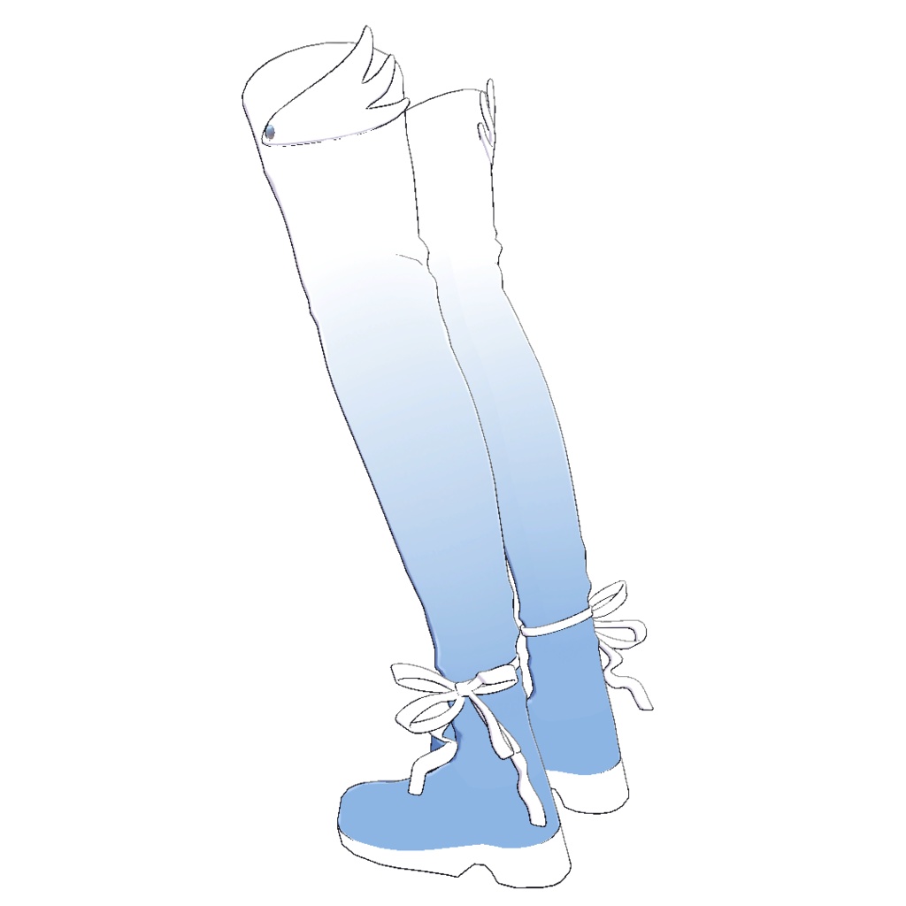 【Lapwing】gradation boots【MA対応】