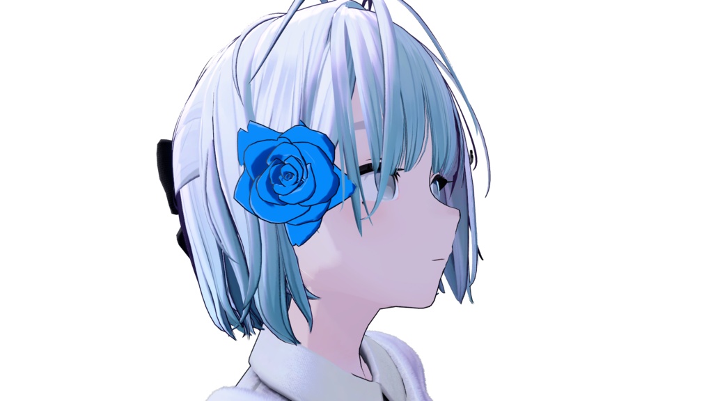【VRC想定】simple rose accessory
