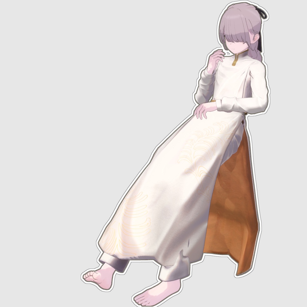 【Lapwing対応】China Slit Cloth【MA対応】