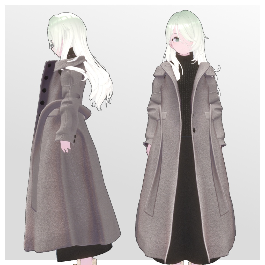 【✨発売記念セール中✨】ぶかぶかロングコート【2アバター対応】