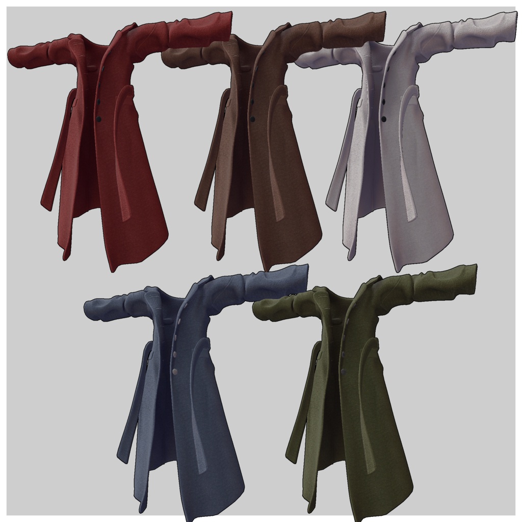 【✨発売記念セール中✨】ぶかぶかロングコート【2アバター対応】