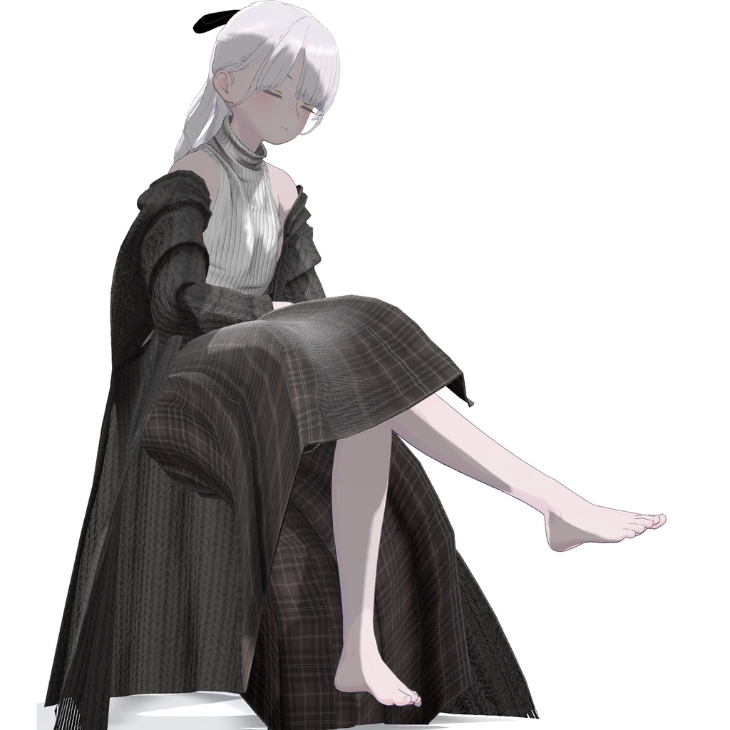 【発売記念セール中🎉】Long Cape Coat【3アバター対応】