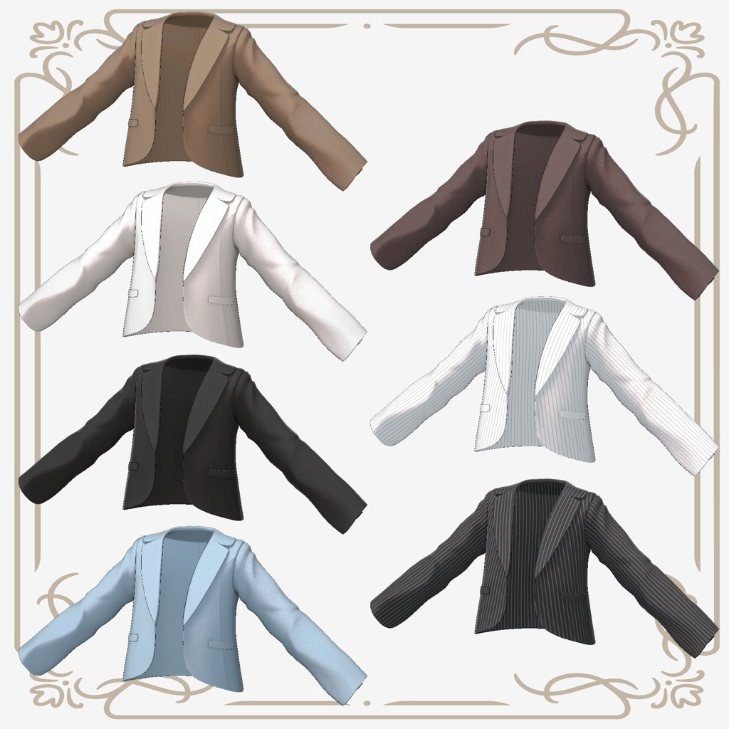 【発売記念セール中🎉】Autumn Blazer【3アバター対応】