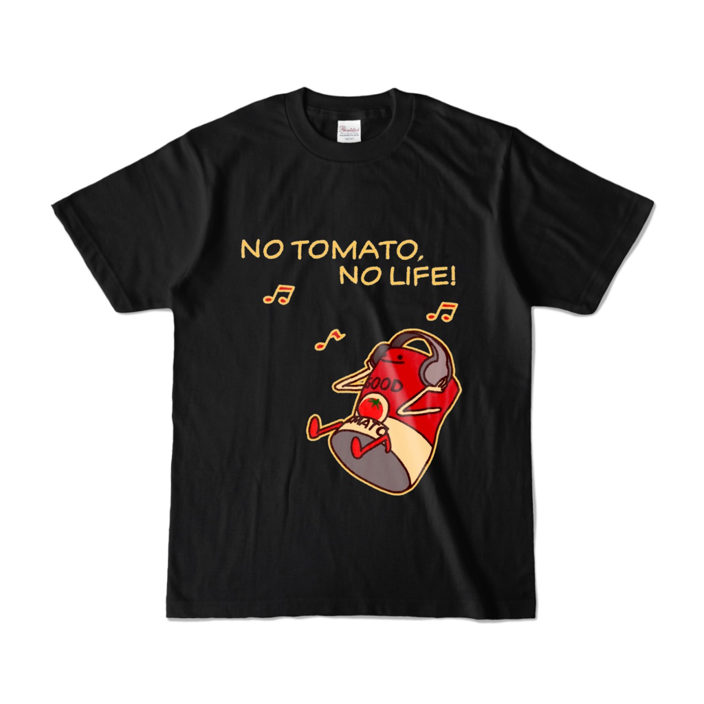 [ブラック]とまTシャツ