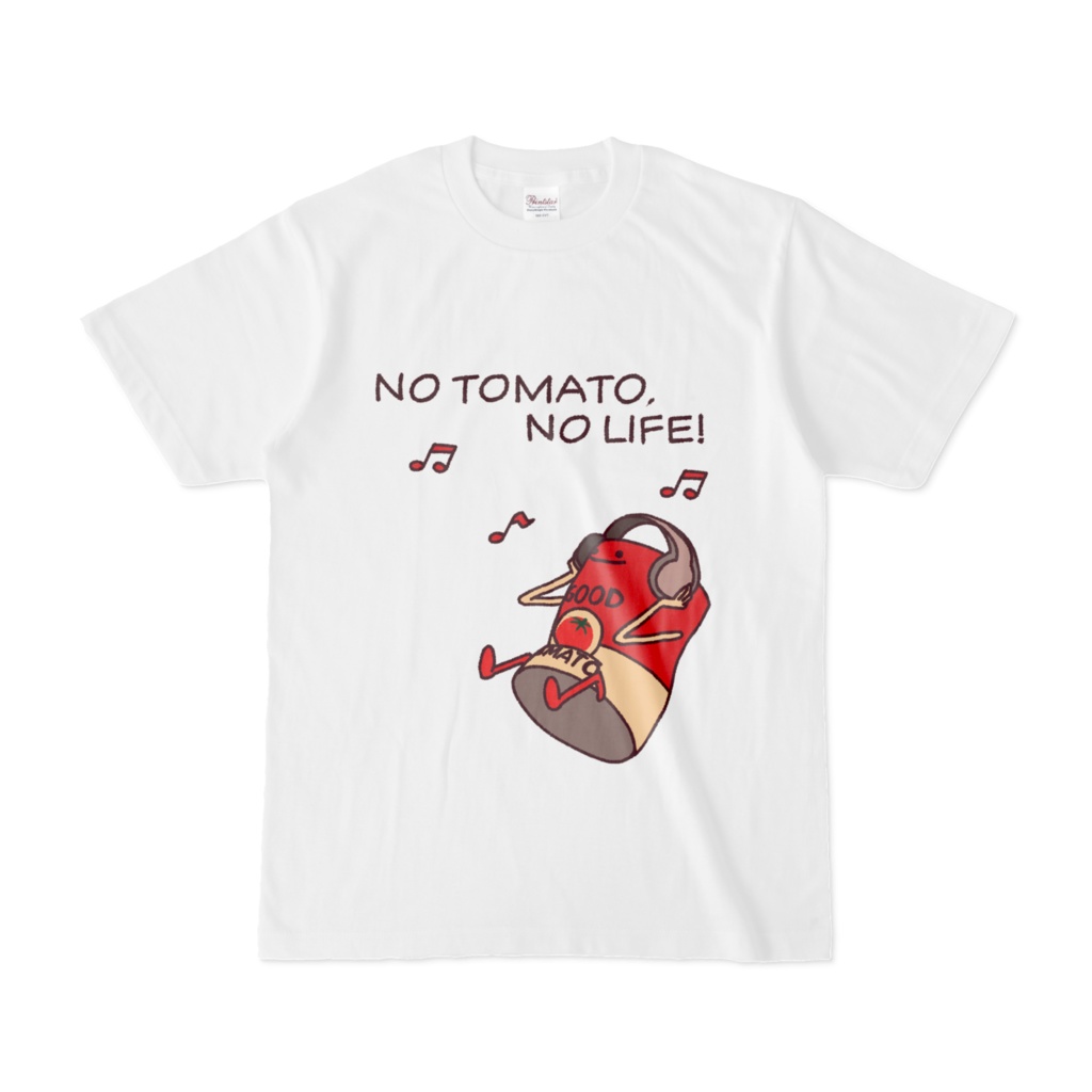 [ホワイト]トマTシャツ