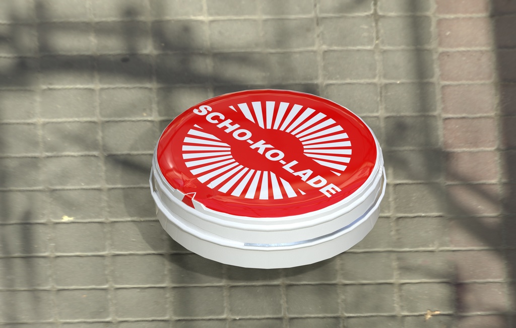 缶入りチョコレートの3Dモデル