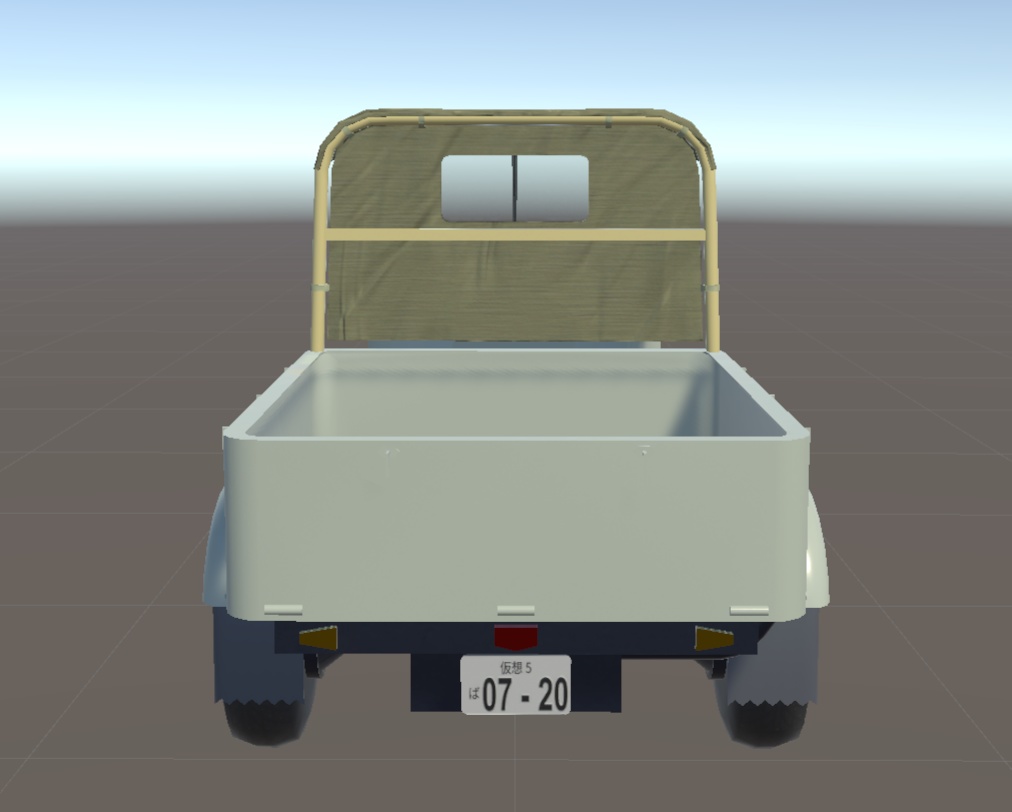 オート三輪の3Dモデル