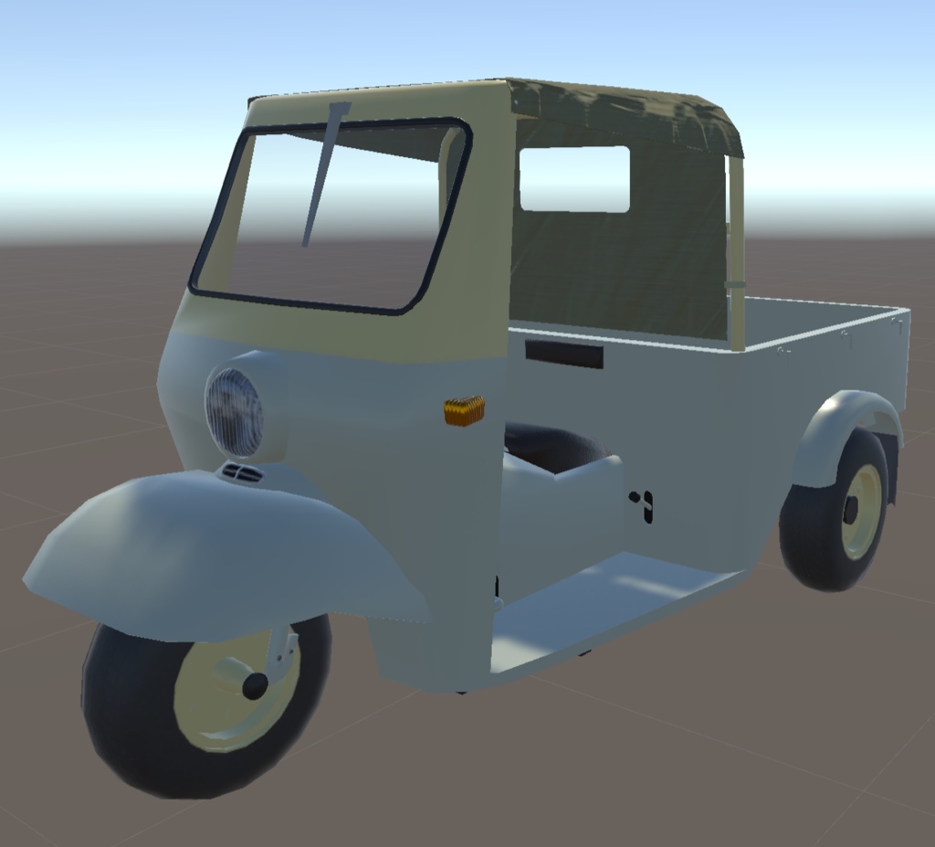 オート三輪の3Dモデル