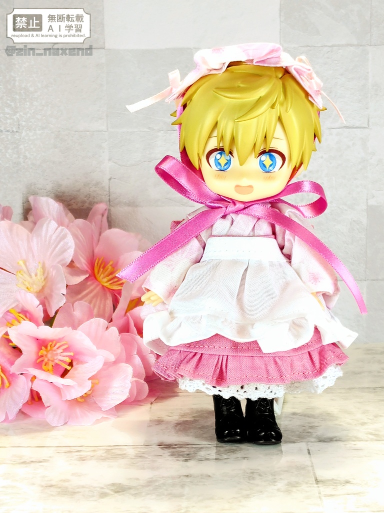 【即納】和服ロリータ(桜)