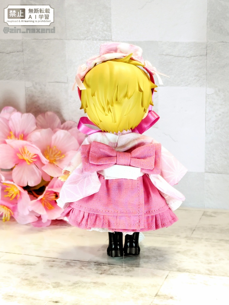 【即納】和服ロリータ(桜)