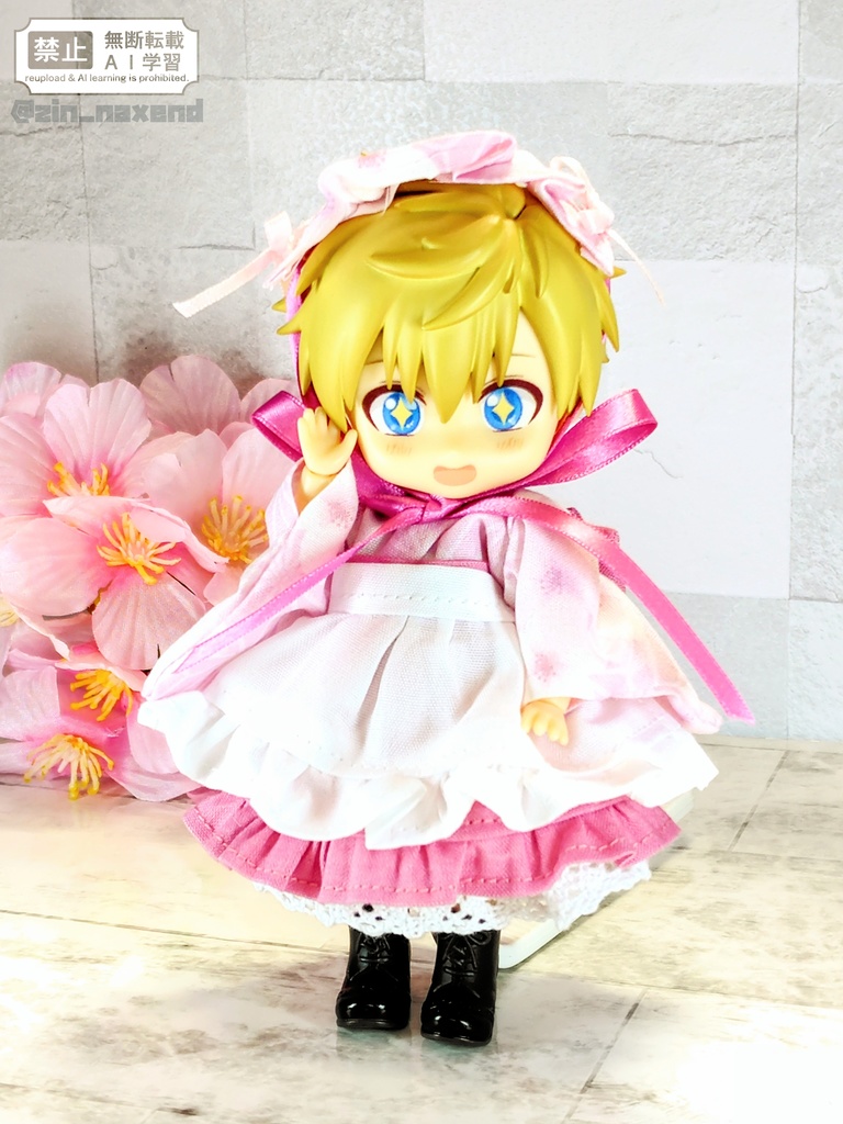 【即納】和服ロリータ(桜)