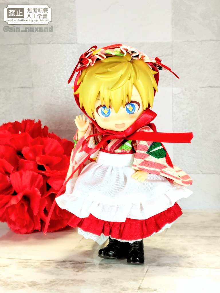 【即納】和服ロリータ(椿)