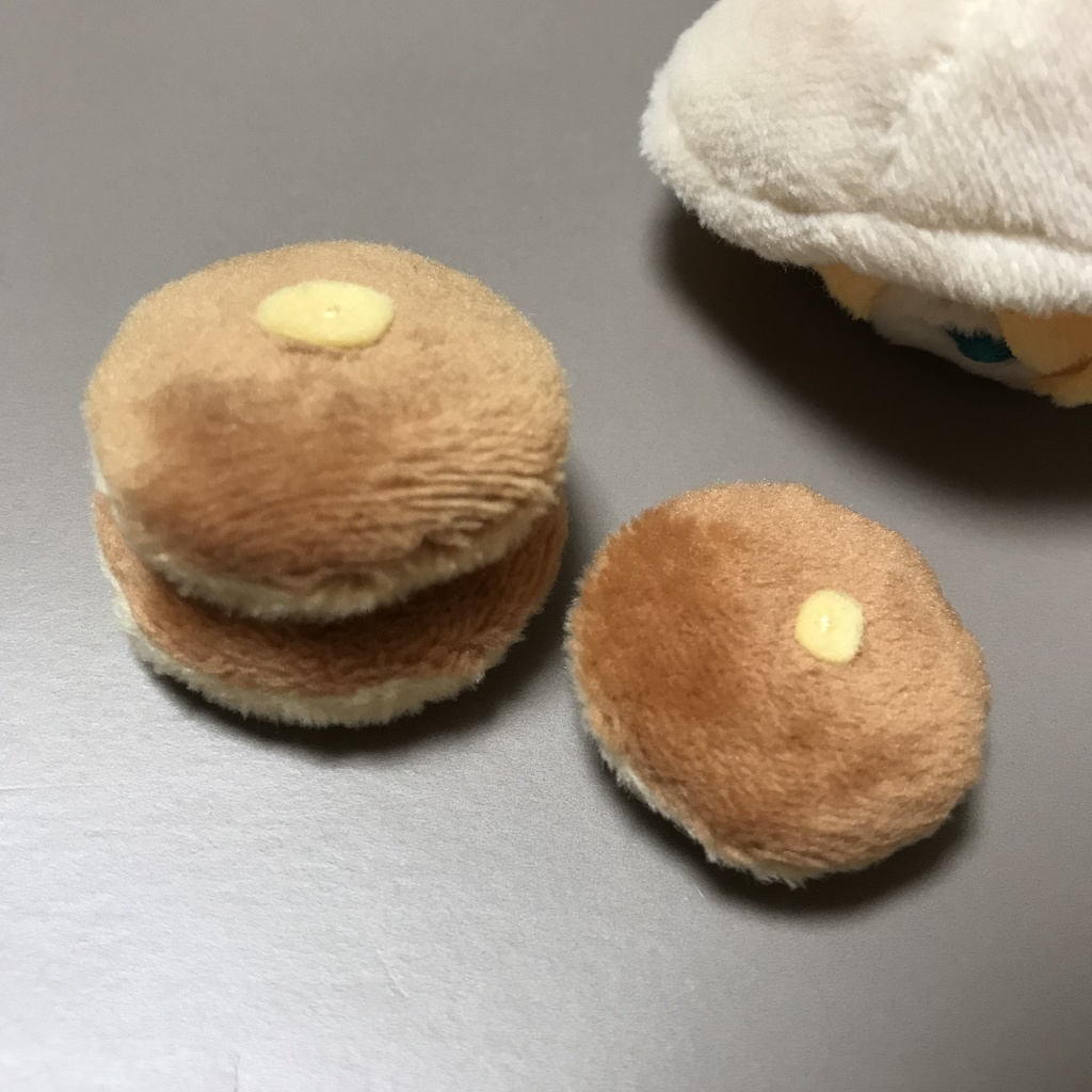 パンケーキ風あごおきセットB (ミニ)