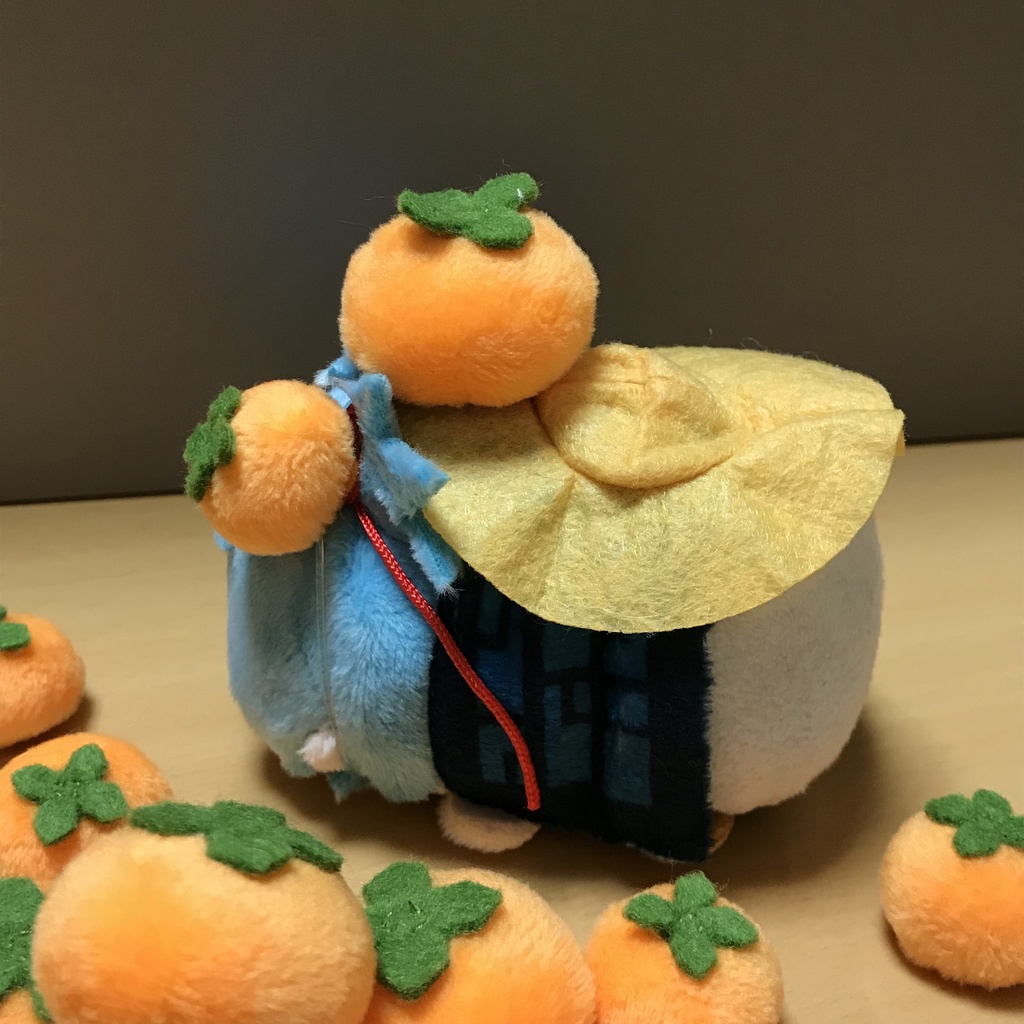 もちさよの柿 ( ゴムつき )