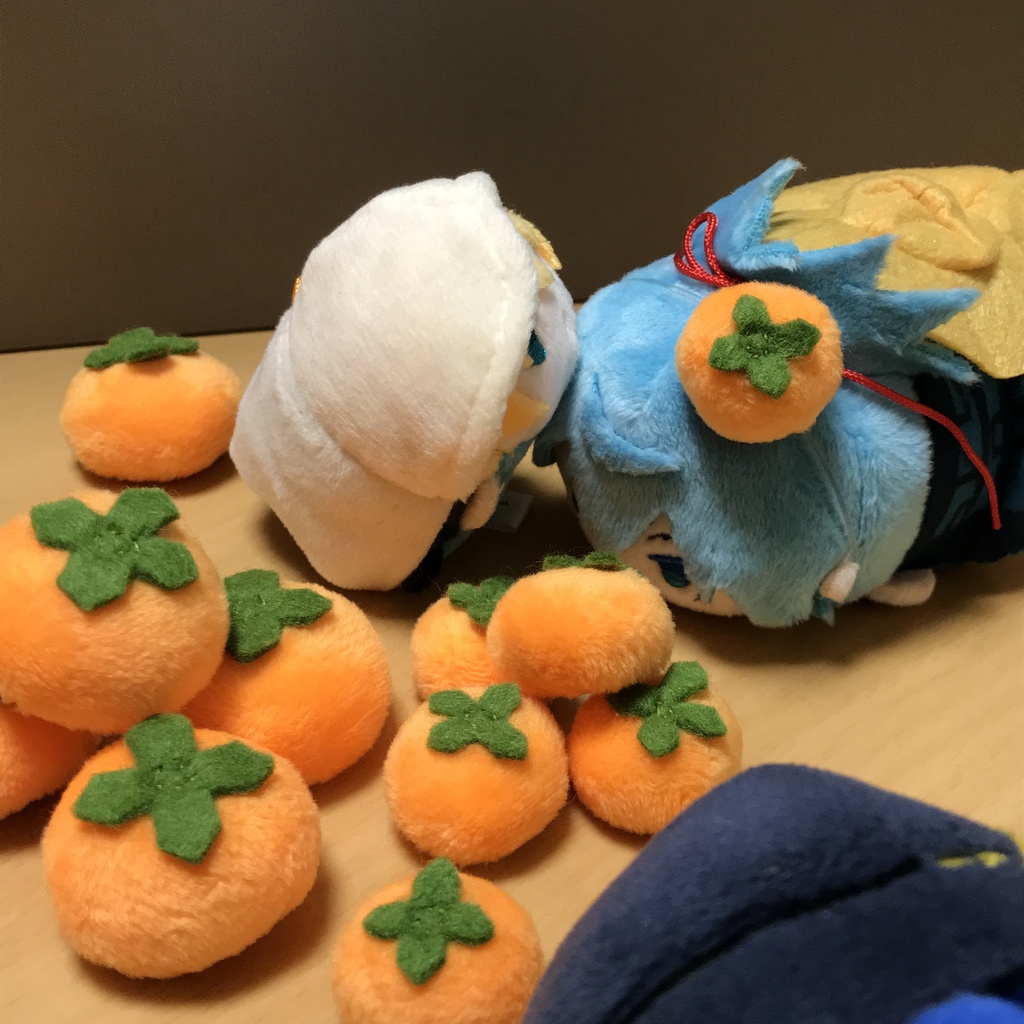 もちさよの柿 ( ゴムつき )