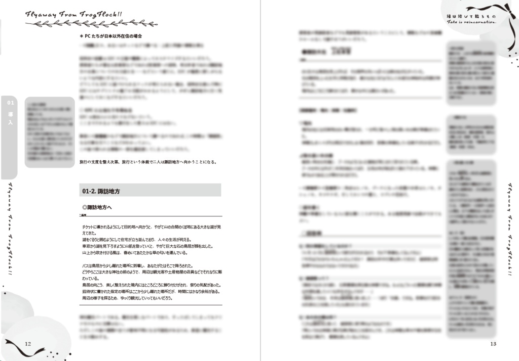 【書籍版】縁は結びて輪るもの【CoC6版シナリオ集】