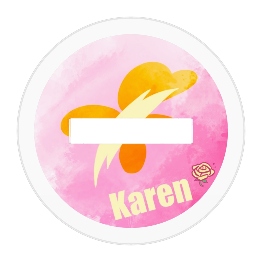 【CoC情報屋と正体不明】NPC「紹介屋:カレン」アクリルスタンド