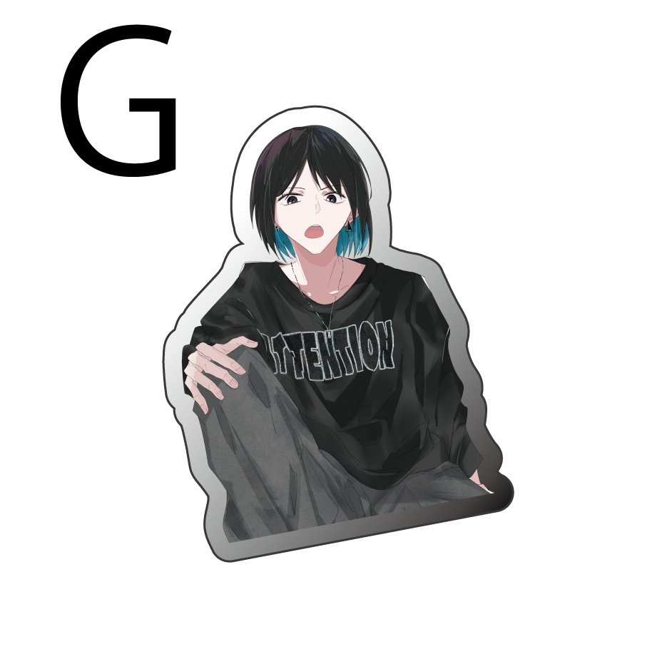 ステッカーG