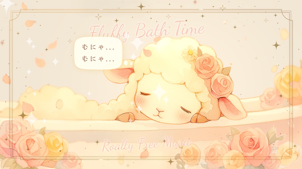 フリーBGM集「ひつじのふわもこバスタイム」かわいいまったりChillhop