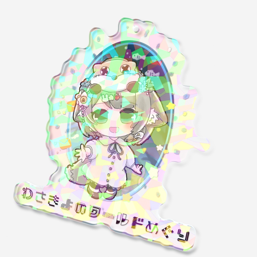 わさめぐホログラムアクキー(2nd Anniversary)