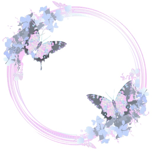 【無料版】アイコンリング!ネオンと蝶【IRIAM素材】