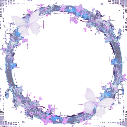 【無料版】アイコンリング!ネオンと蝶【IRIAM素材】