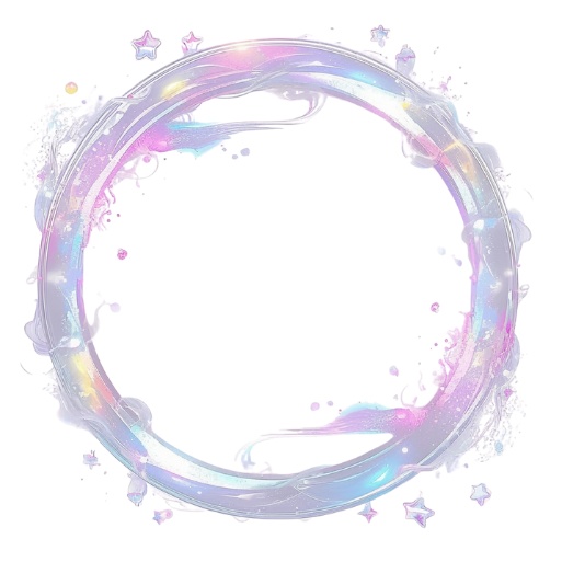 【無料版】アイコンリング!ネオンとシャボン【IRIAM素材】