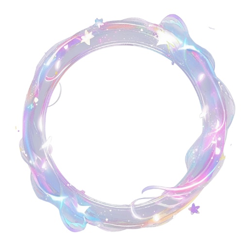 【無料版】アイコンリング!ネオンとシャボン【IRIAM素材】