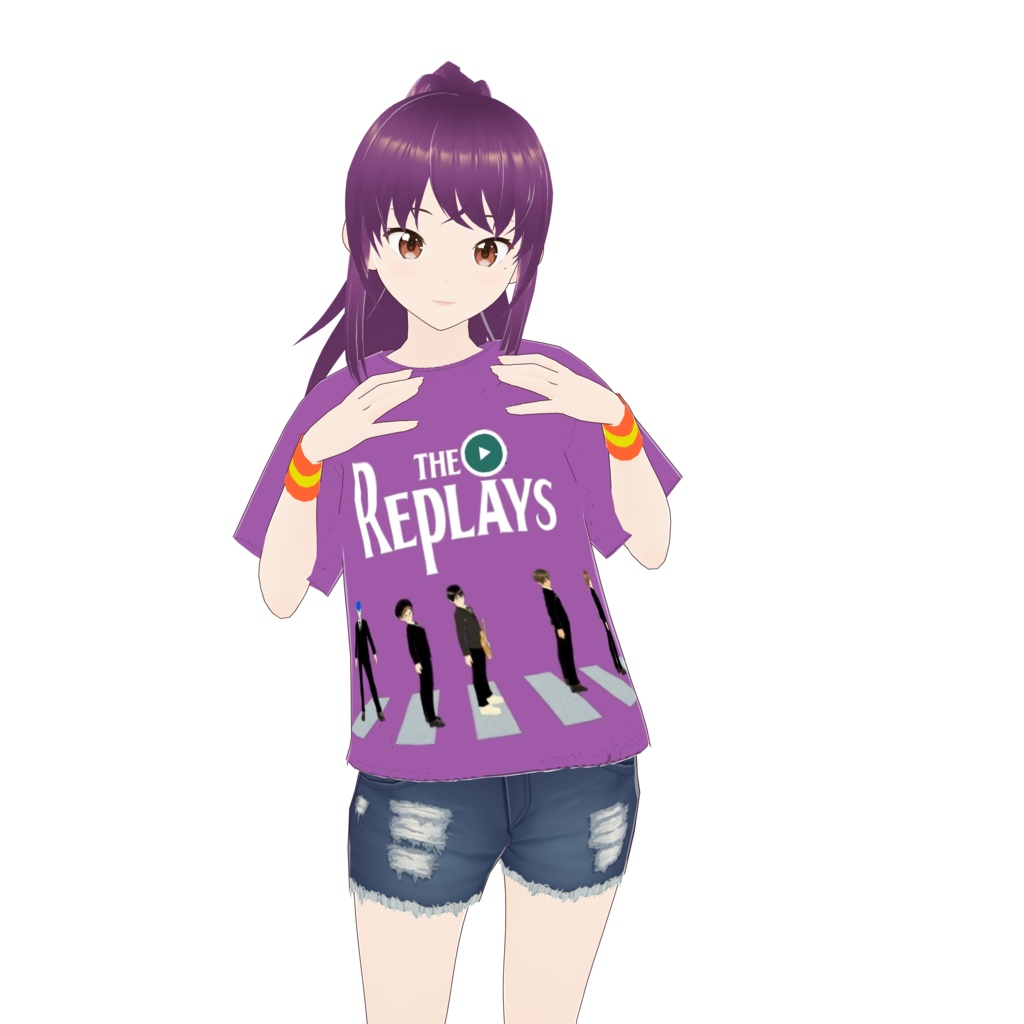 The Replays Tshirt (purple)