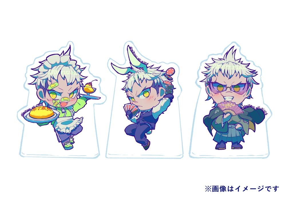 ミニキャラアクリルブロック