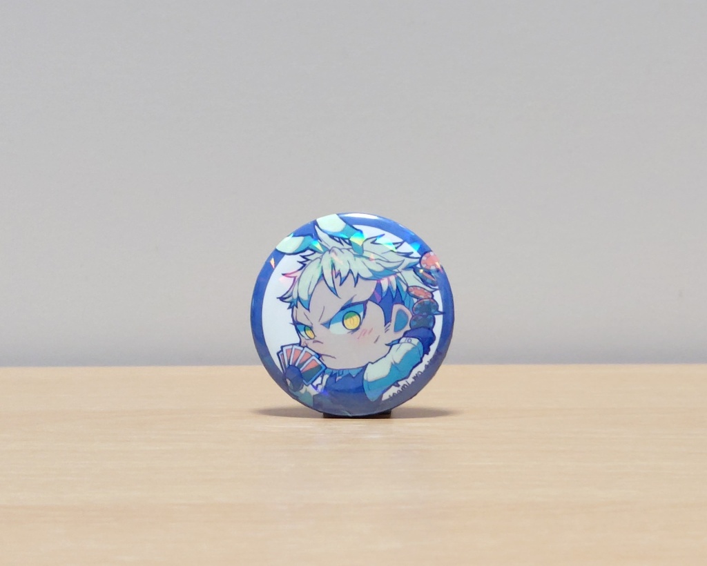 バニーディーラー缶バッジ44mm