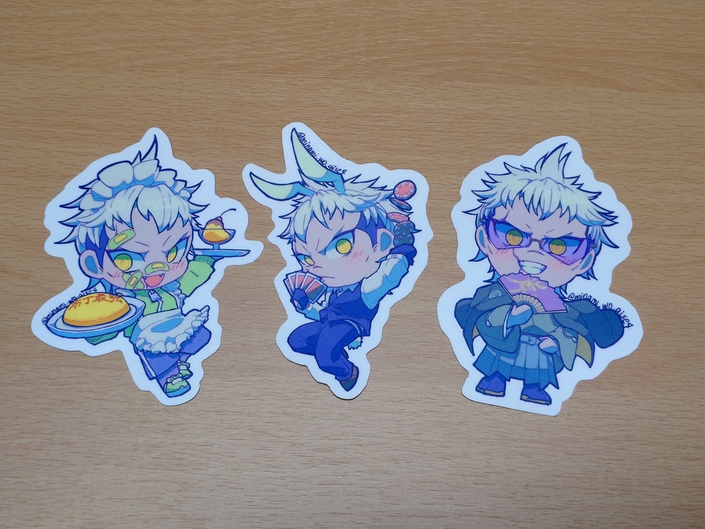 ステッカー3枚セット