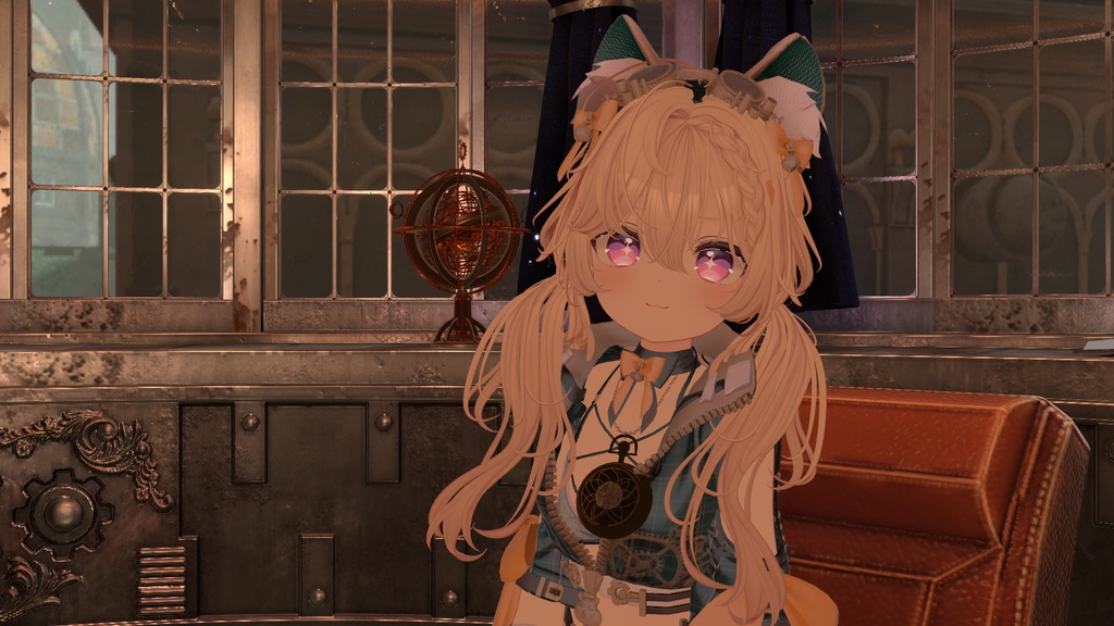 【リアルタイム同期/ギミック】懐中時計 Initium-イニティウム-【VRChat想定】