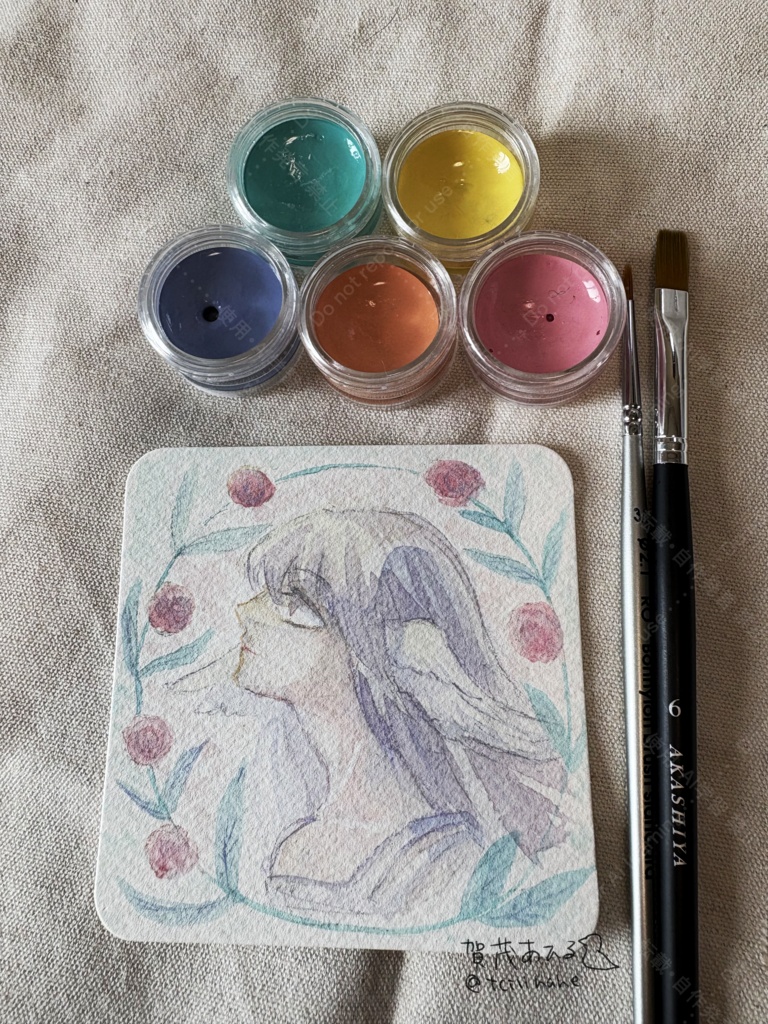 水彩原画 1