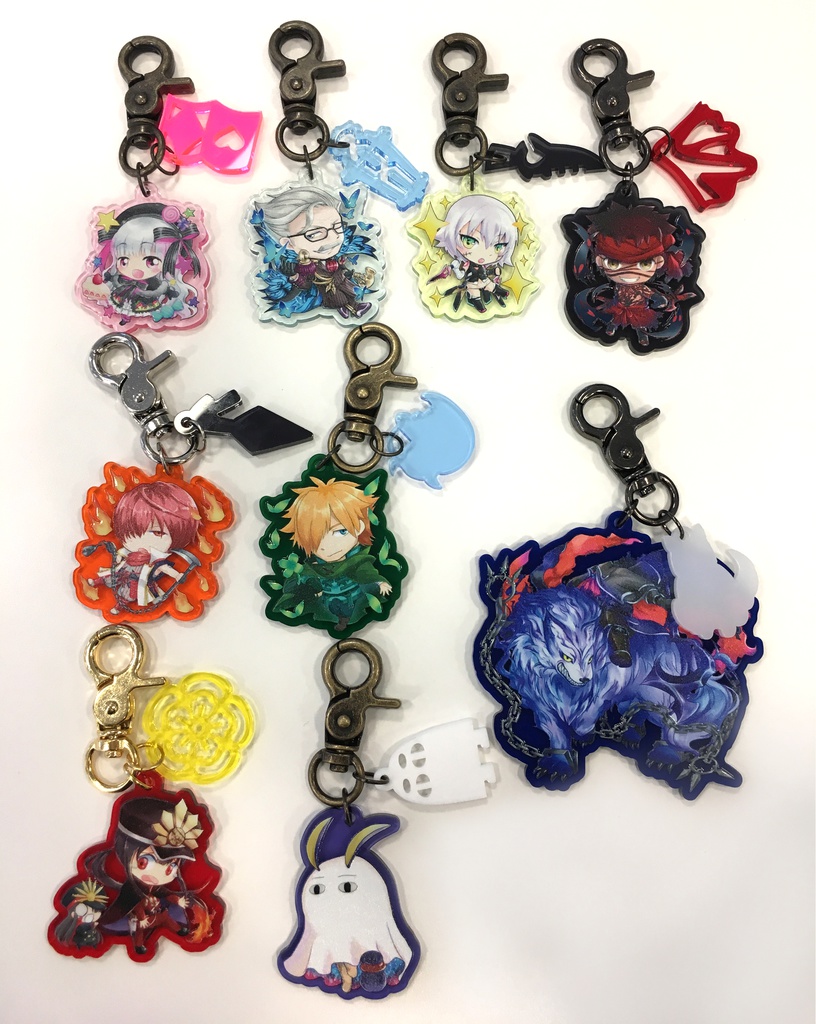 FGOアクリルキーホルダー