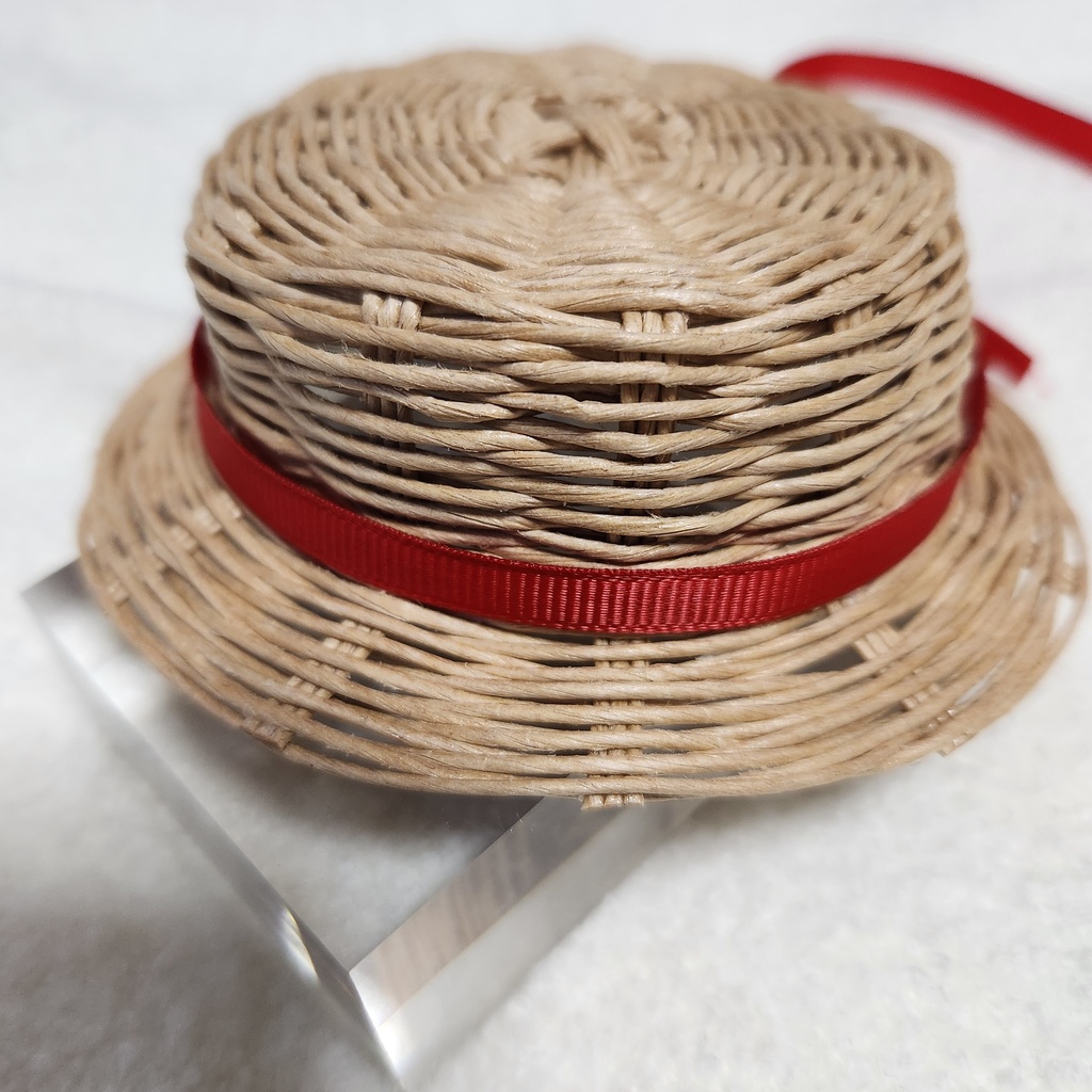 ベージュのお帽子【再々頒】