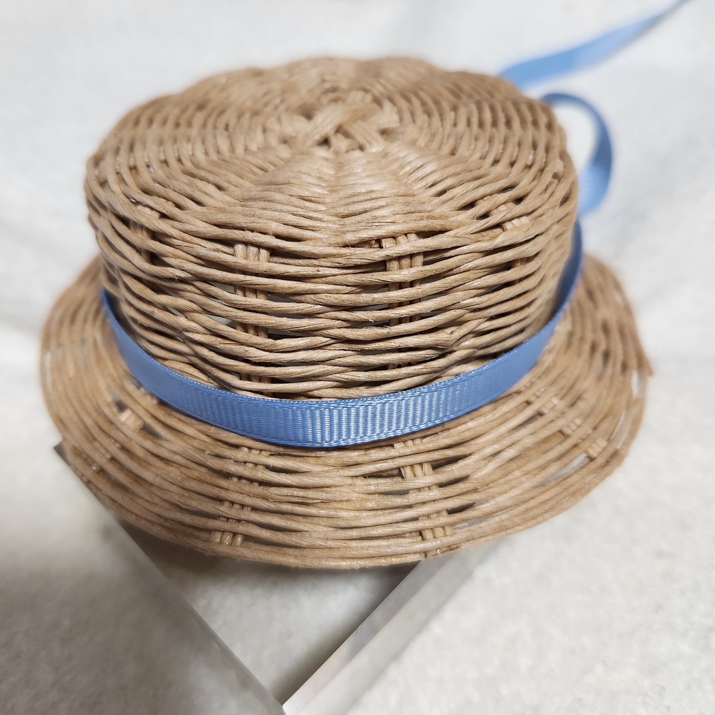 ベージュのお帽子【再々頒】